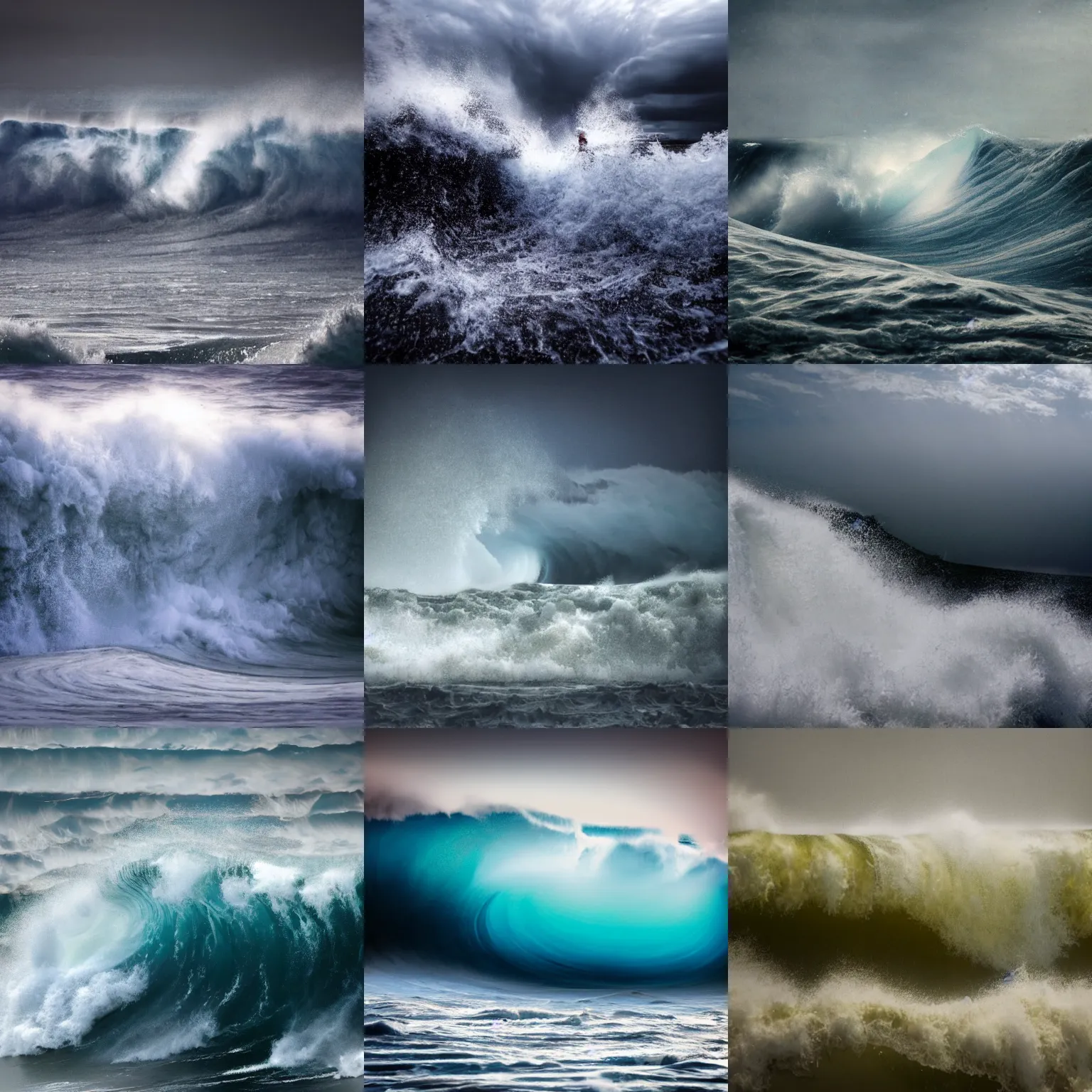 Prompt: canterbury in the middle of a massive wave, a stock photo by jean colombe, shutterstock contest winner, symbolism, stockphoto, stock photo, ominous vibe