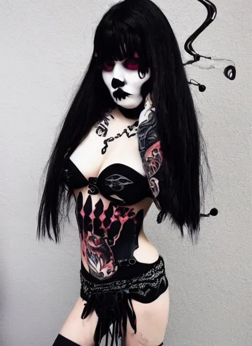 Image similar to goth girlfriend