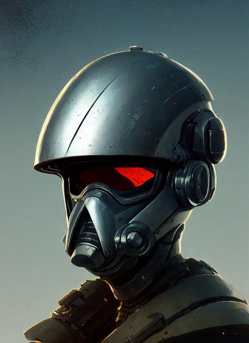 Image similar to a futuristic post apocalypse helmet highly detailed, digital painting, concept art, smooth, sharp focus, illustration, art by greg rutkowski