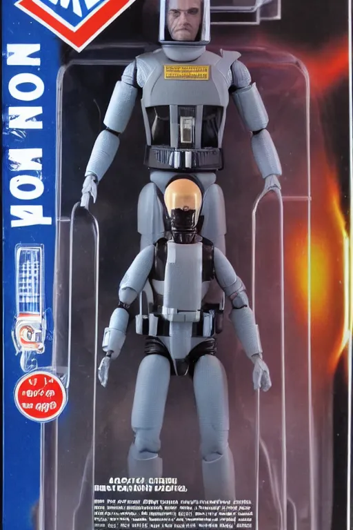 Image similar to 8 k high definition, 1 9 8 0 kenner style action figure, full body, highly detailed, science fiction, photorealistic