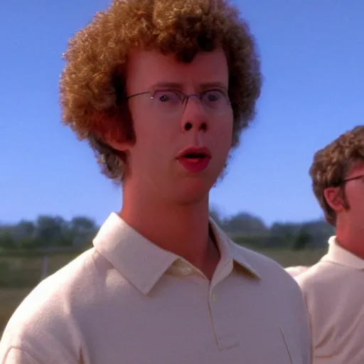 Prompt: napoleon dynamite is elected president of the united states, 4k, realism