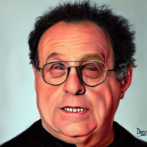 Prompt: painting of denny devito, professional, digital art, realistic