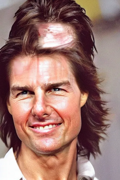 Prompt: Tom Cruise as a girl