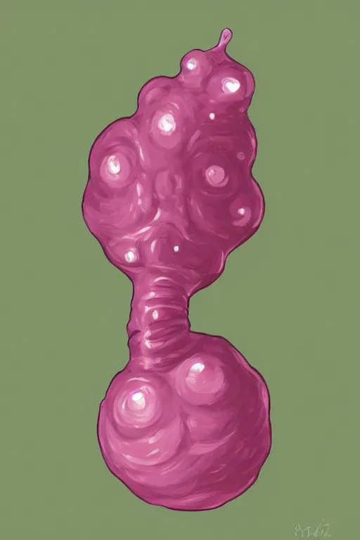 Image similar to plumbus, digital painting