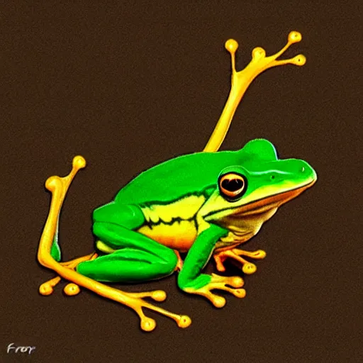 Image similar to frog mythical creature