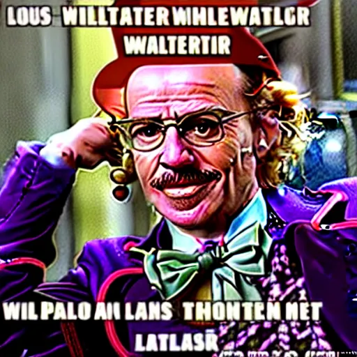 Image similar to Walter white as willy wonka