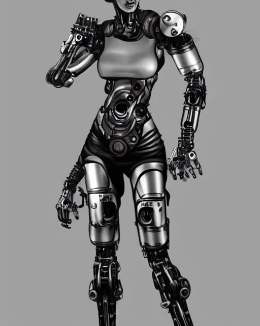 Image similar to woman with extra cybernetic arms, trending on artstation