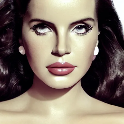 Image similar to Lana del rey in a hand cream commercial, photorealistic, detailed, studio