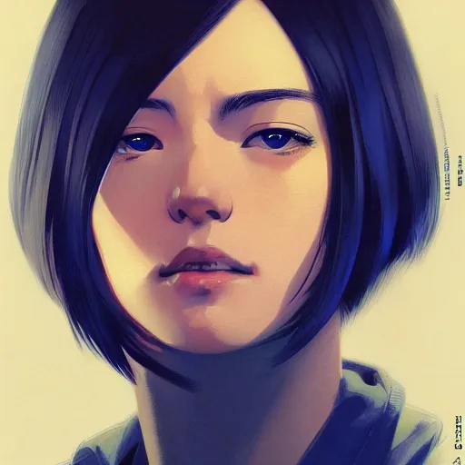 Image similar to pablo pascal portrait, manga, realistic shaded perfect face, fine details. anime. realistic shaded lighting poster by ilya kuvshinov katsuhiro otomo ghost - in - the - shell, magali villeneuve, artgerm, jeremy lipkin and michael garmash and rob rey