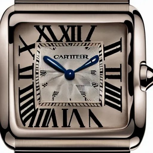 a cartier watch designed by Salvador dali Stable Diffusion