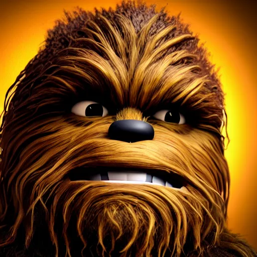 Prompt: chewbacca as shrek, highly detailed, extremely high quality, hd, 4 k, 8 k, canon 3 0 0 mm, professional photographer, 4 0 mp, lifelike, top - rated, award winning, realistic, detailed lighting, detailed shadows, sharp, no blur, edited, corrected, trending