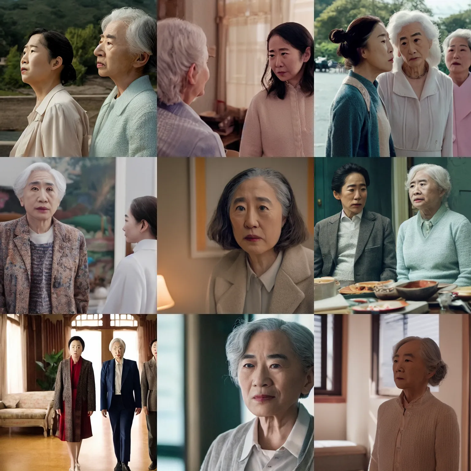 Prompt: a film still from the farewell ( 2 0 1 9 )