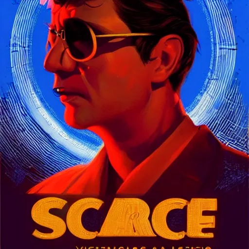 Image similar to scenes from the movie scarface as vintage poster art, coherent, intricate, elegant, volumetric lighting, sharp focus on scenery, digital painting, highly detailed, artstation, sharp focus, illustration by j scott campbell hsiao ron cheng, ngai victo