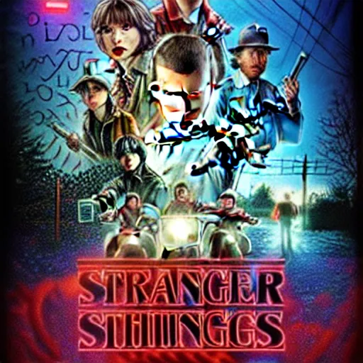 Image similar to Stranger Things Poster