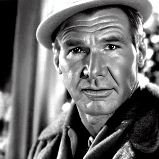 Image similar to Harrison Ford staring in 'Its a Wonderful Life'