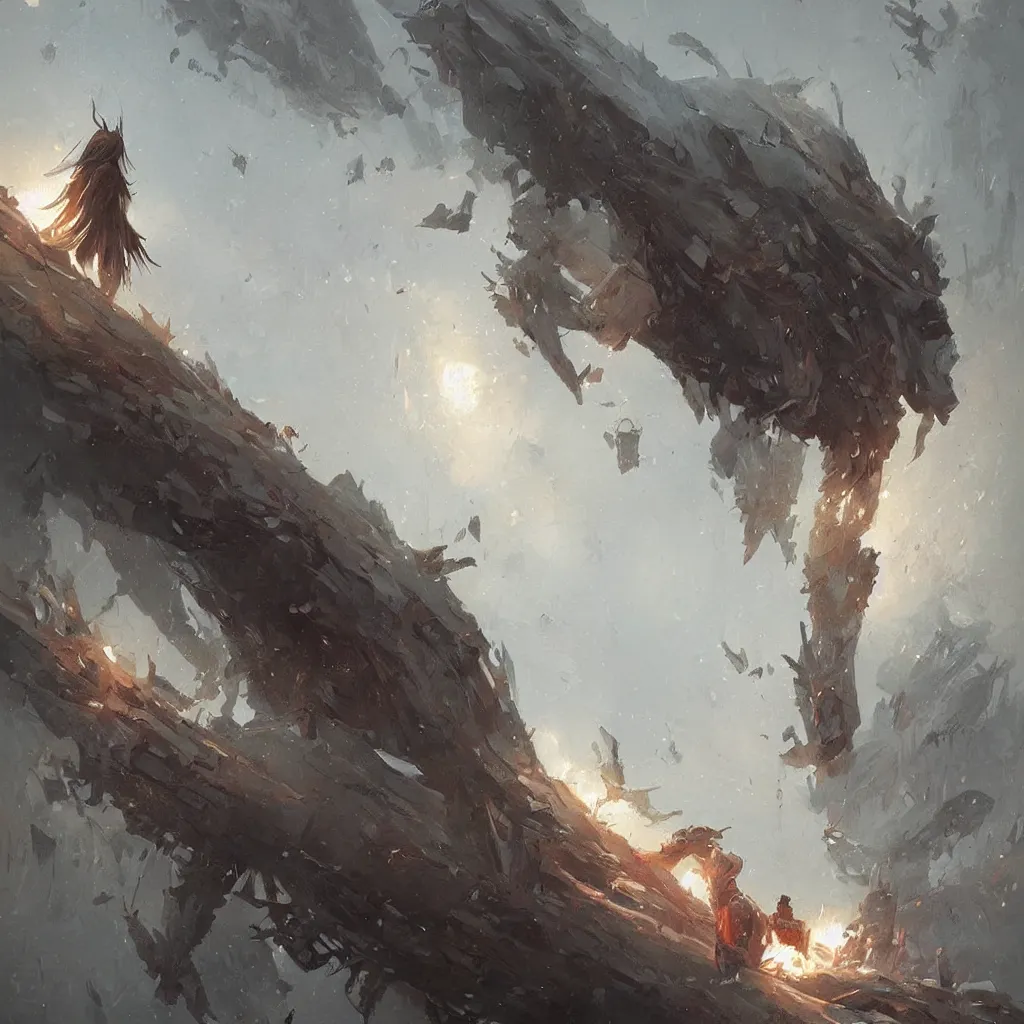 Image similar to overdetailed art, by greg rutkowski