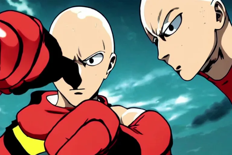 Image similar to saitama serious punch