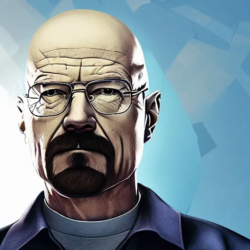 Image similar to walter white in overwatch