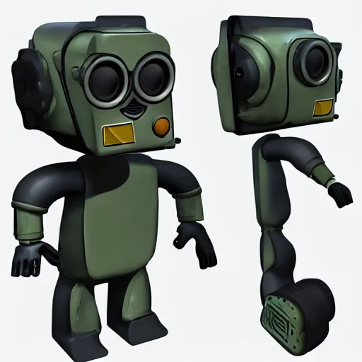 Image similar to 3 d toy pipboy from fallout : new wegas,