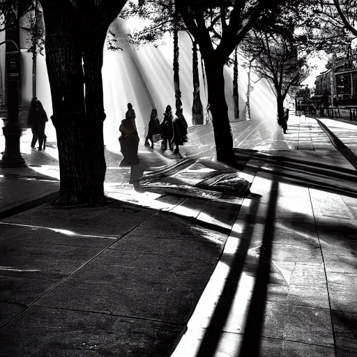 Image similar to futuristic street photography rapture jesus christ sun rays second coming revelations beautiful