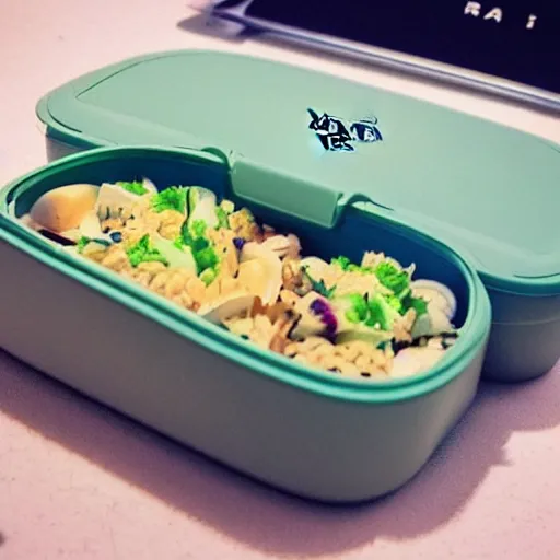 Image similar to “A lunchbox of it was made by Razer”