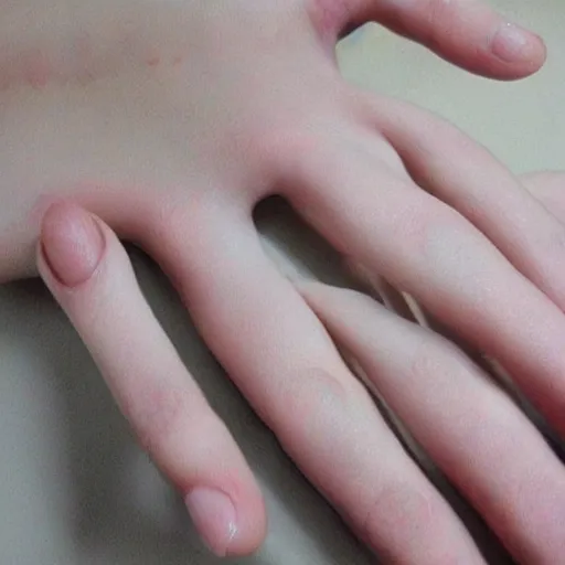 Prompt: natural hands that doesn't look ai created