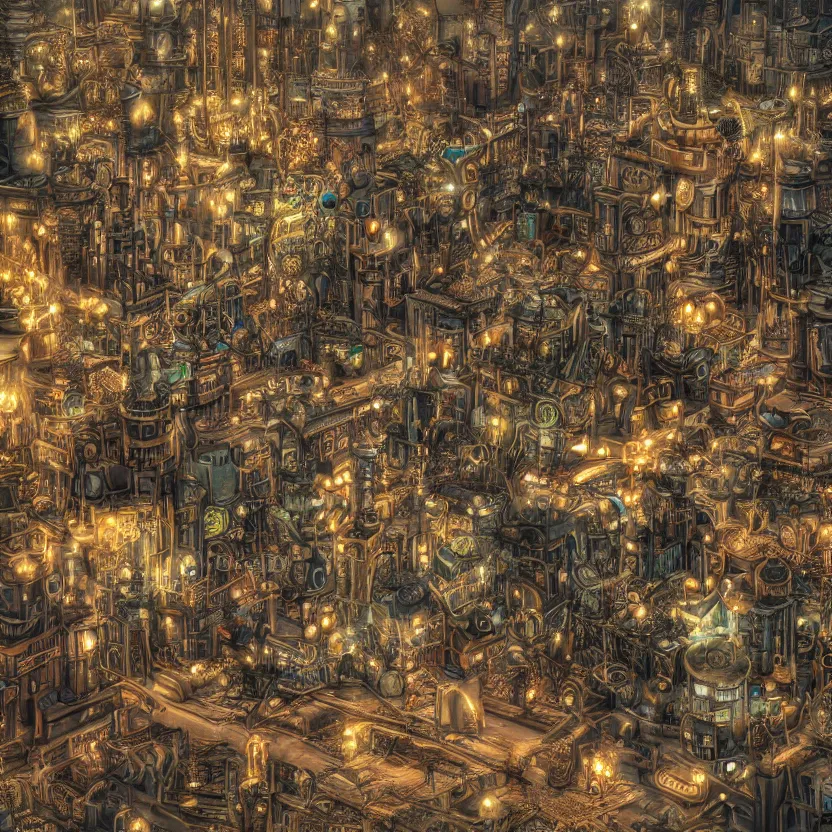 Image similar to steampunk city, photograph, 8 k