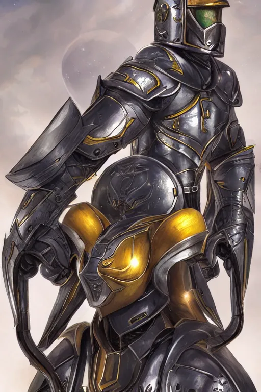 Image similar to helmet armor guardian destiny in witch queen illumination ray tracing hdr fanart arstation by sung choi robot ninja mask and eric pfeiffer and gabriel garza and casper konefal