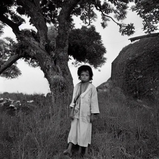 Prompt: a portrait of a character in a scenic environment by Werner Bischof