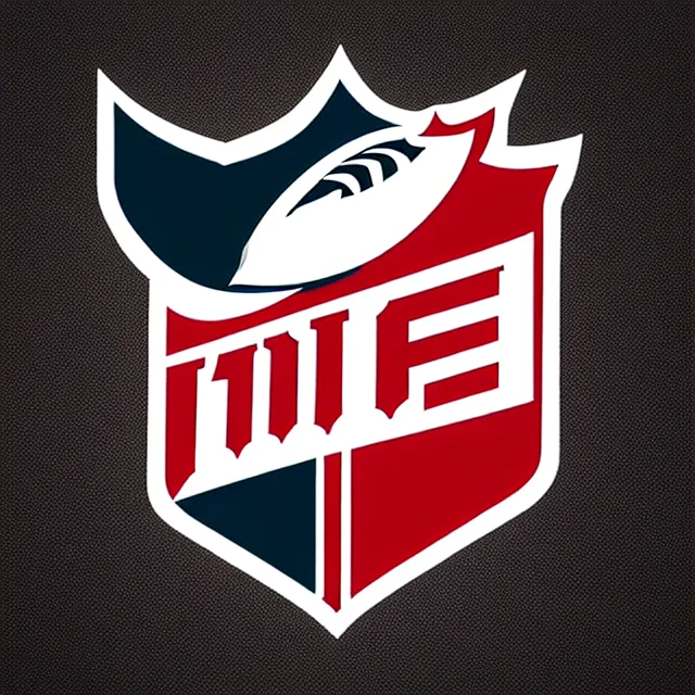 Prompt: snail in the style of NFL logo, epic, best, snail in the style of NFL logo, epic, best, snail in the style of NFL logo, epic, best