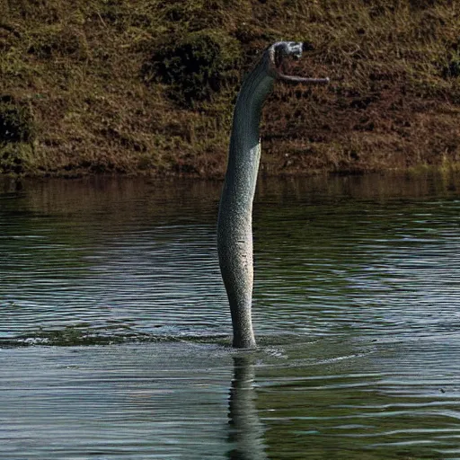 Image similar to baby nessie, loch monster