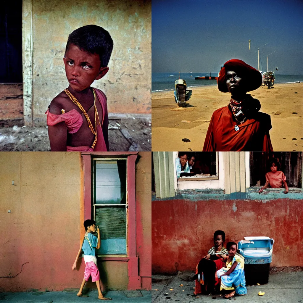 Prompt: a photograph by alex webb, shot on large format film camera, cinematic composition, detailed,