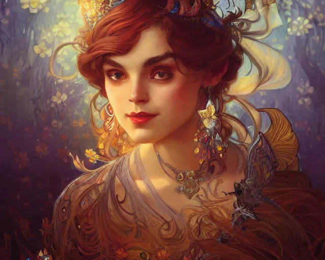 Image similar to photography of louis wain, deep focus, d & d, fantasy, intricate, elegant, highly detailed, digital painting, artstation, concept art, matte, sharp focus, illustration, hearthstone, art by artgerm and greg rutkowski and alphonse mucha