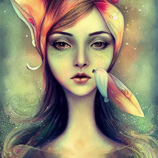 Prompt: osho by anna dittmann