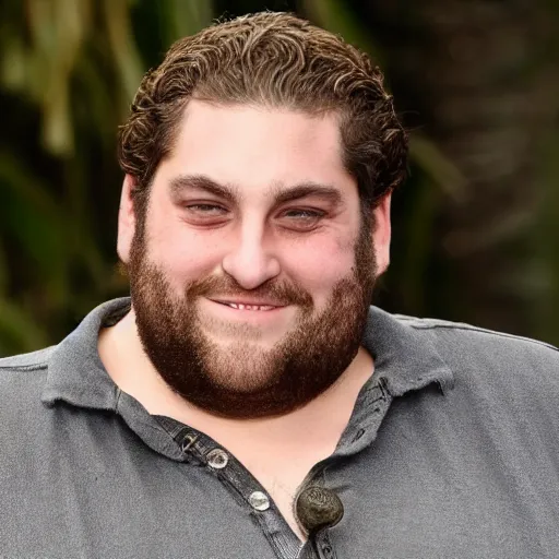 Prompt: Robert Baratheon played by Jonah Hill