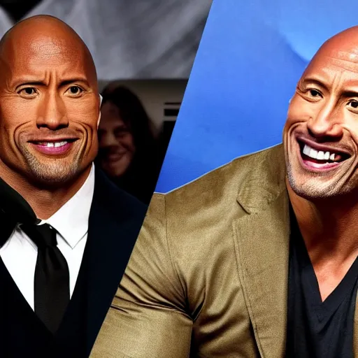 Image similar to dwayne johnson cast as the thing in mcu movie