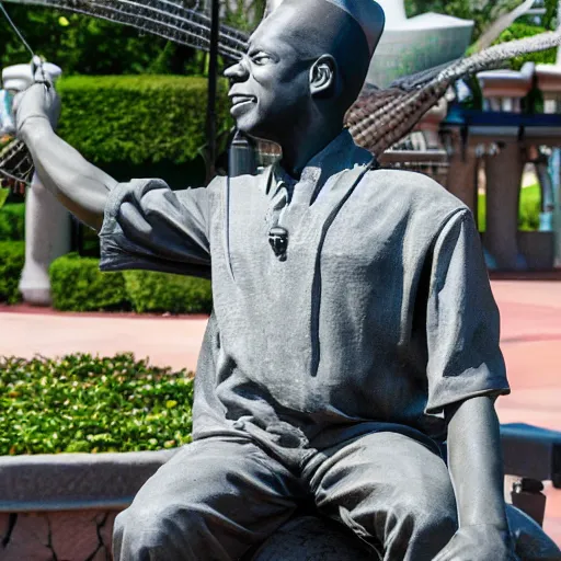 Image similar to jayz sculpture found at disney world