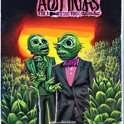 Image similar to night of the living artichokes, goosebumps book art