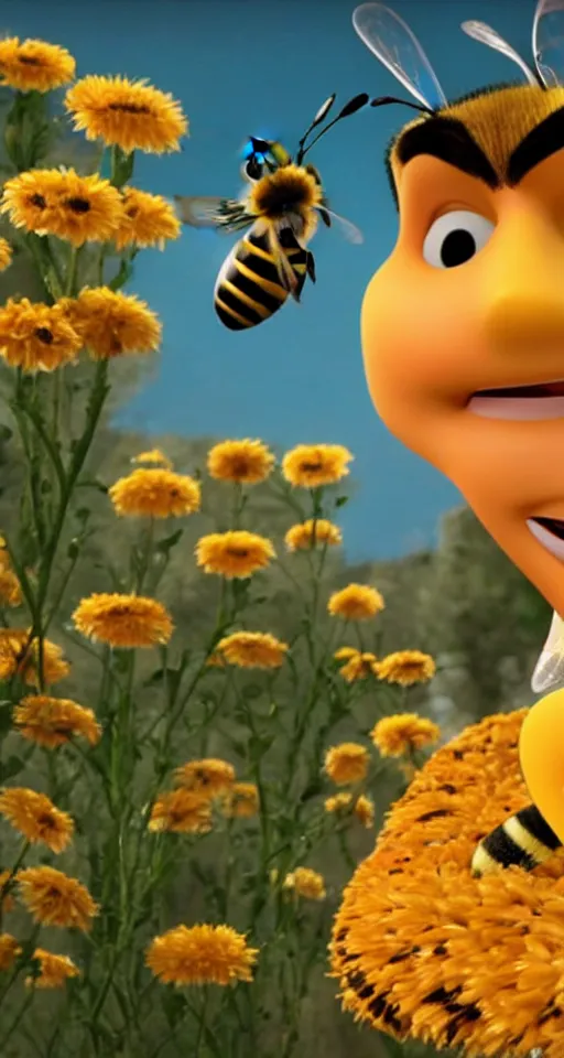 Image similar to the bee movie is being used as russian propaganda