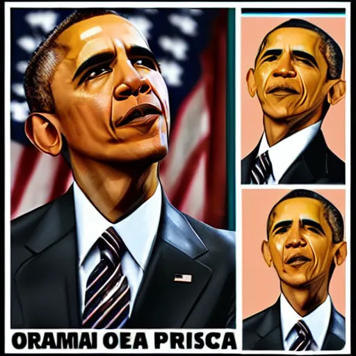 Prompt: Obama prism