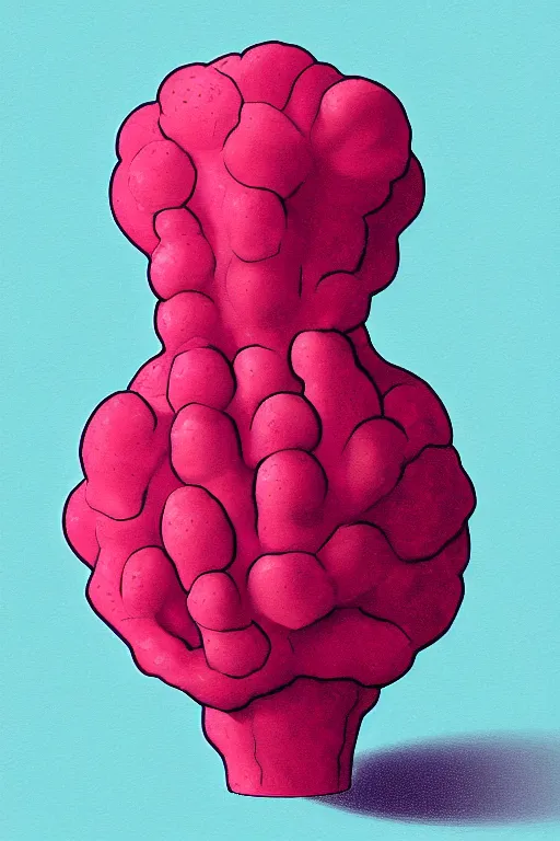 Prompt: plumbus, digital painting