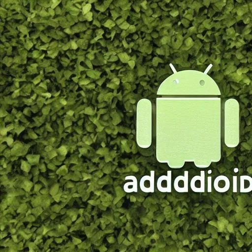 Image similar to android as apple logo