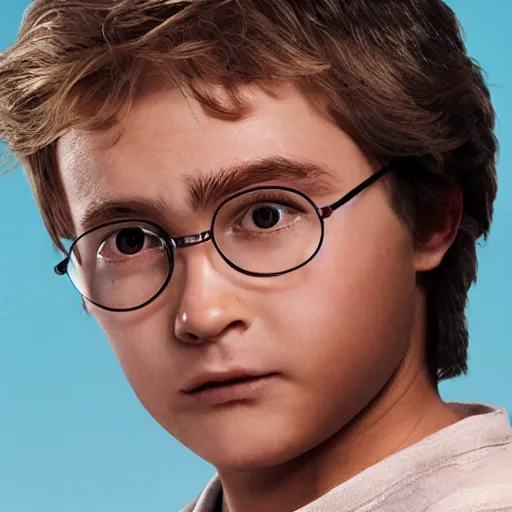 Image similar to portrait photo of harry potter in moana, color, studio lighting