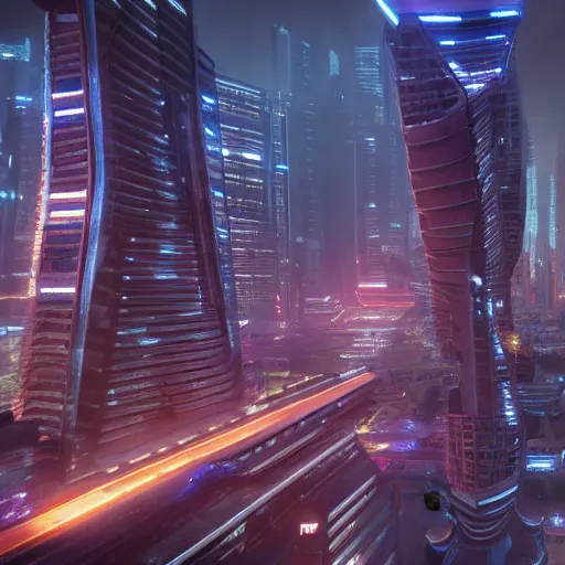 Image similar to futuristic city, movie still, cinematic, 8 k, unreal engine, 3 d render