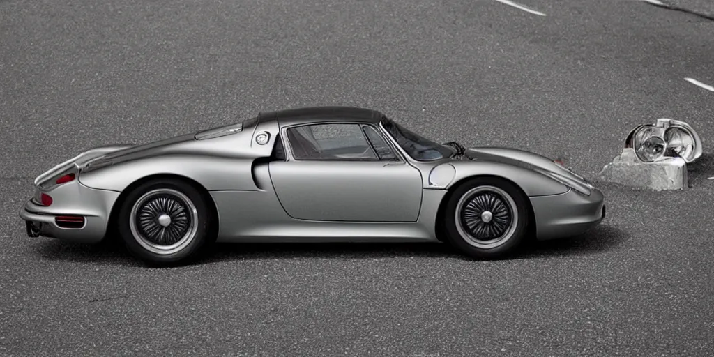 Image similar to “1970s Porsche 918”