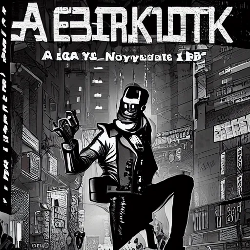 Image similar to a cyberpunk noir of gay robots 1885