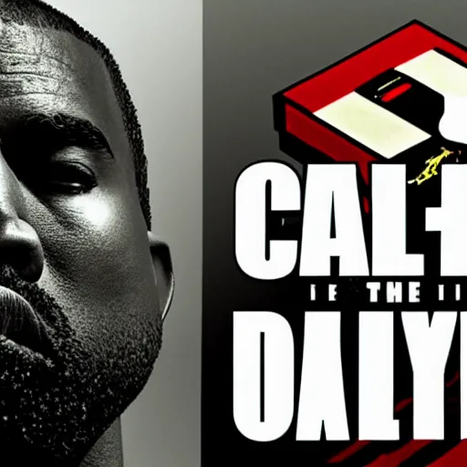 Image similar to kanye west, in the style of call of duty : modern warfare two