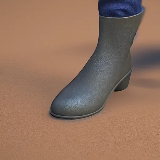 Prompt: Dancing boots, hyperrealism, no blur, 4k resolution, ultra detailed-i