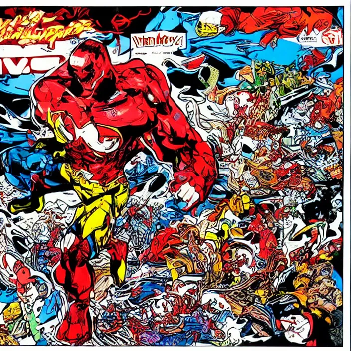 Prompt: art by todd mcfarlane