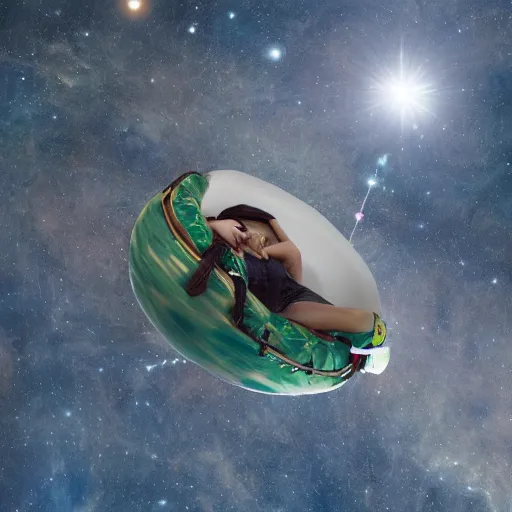 Image similar to Nutiliti floating in space